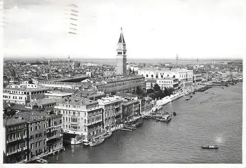 Sailing & navigation themed postcard Schweizer Bilder cruise shipVenice gondola pier