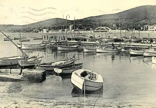 Sailing & navigation themed postcard Sainte Maxime harbor Sailing Vessels
