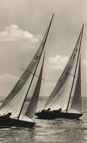 Sailing & navigation themed postcard Balaton lake Sailing Vessels