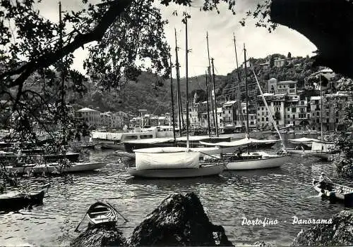 Sailing & navigation themed postcard Portofino Sailing Vessels