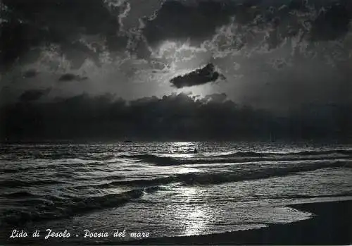 Sailing & navigation themed postcard Lido di Jesolo poesia del mare