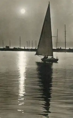 Sailing & navigation themed postcard Balaton Sailing Vessels