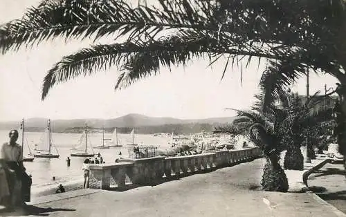 Sailing & navigation themed postcard Var Le lavandou harbour Sailing Vessels