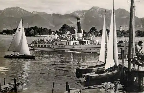 Sailing & navigation themed postcard Sailing Vessel paddleboat