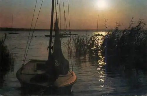 Sailing & navigation themed postcard Mamaia Siut Ghiol sunset