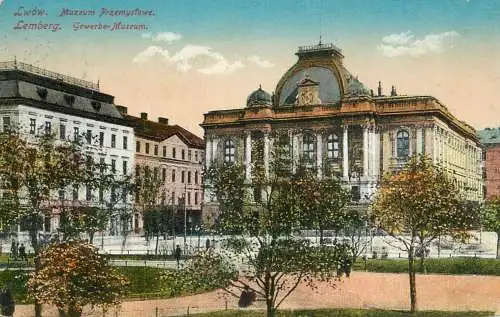 Postcard Ukraine Liov Lvov Lwow muzeum