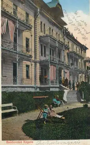 Postcard Slovakia Bardejovské Kúpele
