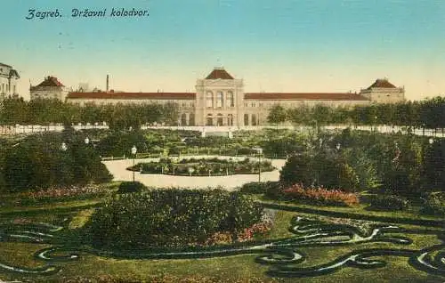 Postcard Croatia Zagreb
