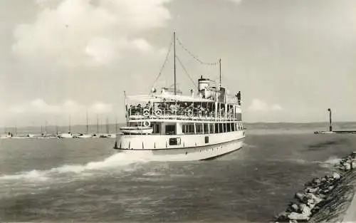 Hungary Balaton sailing ship vessel ferry