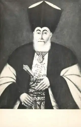 Romania Bucuresti Muzeul de Istorie a orasului Marele ban Teodor Vacarescu-Furtuna portret atribuit lui Anton Chaldek