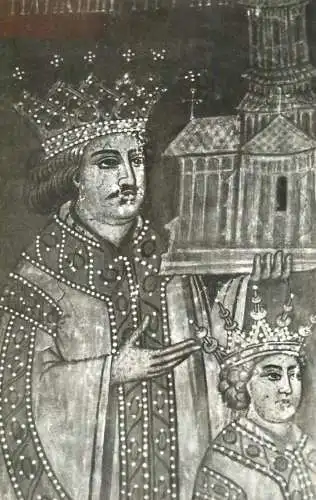 Romania Manastirea Moldovita Tablou votiv Petru Rares