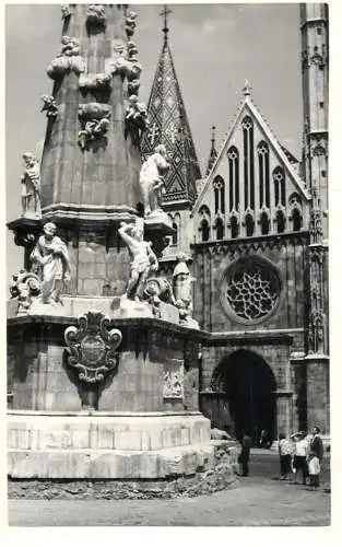 Hungary Budapest Maathias Chruch detail aspect