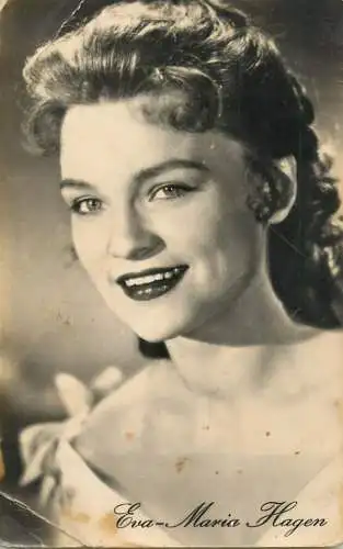 German actress Eva Maria Hagen