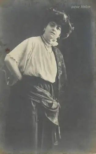 Actress Irene Heller