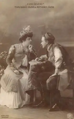 Actors Turcsanyi Olga & Rathonyi Akos