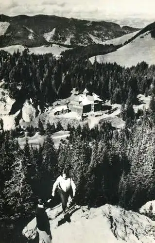 Postcard Romania Cabana Rarau