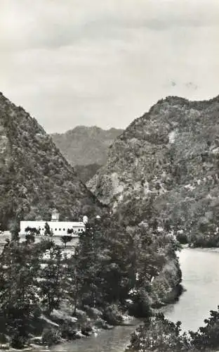 Postcard Romania Oltul la Cozia