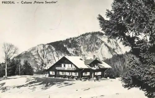 Postcard Romania Predeal Cabana Poiana Secuilor