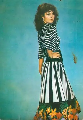 Postcard Stage & screen stars postcard ACIN Romania Angela Similea