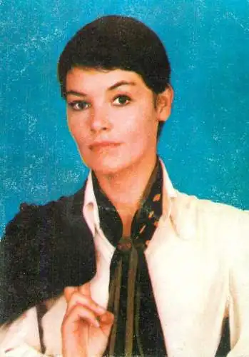 Postcard Stage & screen stars postcard ACIN Romania Glenda Jackson