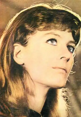Postcard Stage & screen stars postcard ACIN Romania Vanessa Redgrave