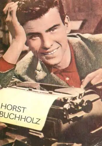 Postcard Stage & screen stars postcard ACIN Romania Horst Buchholz