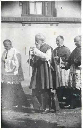 Photograph social history religion priest procession ceremony
