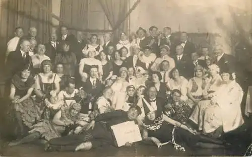 Photograph social history theatre group photo actors costumes