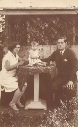 Photograph social history family at picnic baby bebe