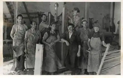 Photograph social history workshop army uniform