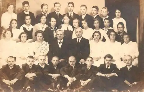 Photograph social history class reunion elegance
