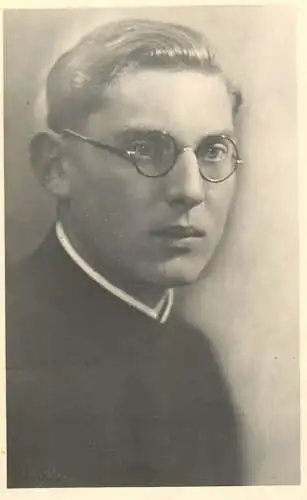 Photograph social history man 1932 catholic priest