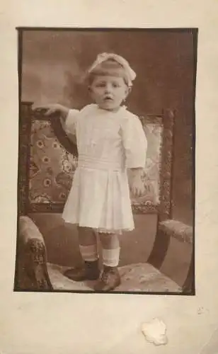 Photograph social history girl baby bebe