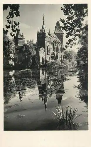 Hungary Budapest Vajdahunyad Castle