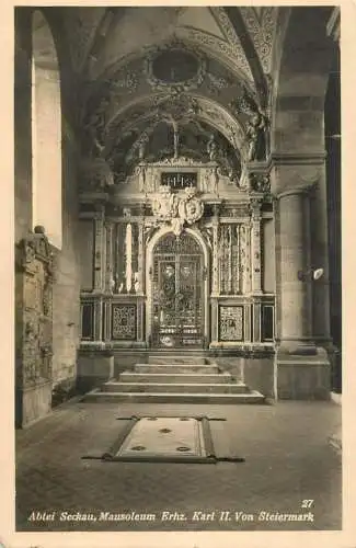 Austria Abtei Seckau Mausoleul Erhz Karl II von Steiermark Inneres