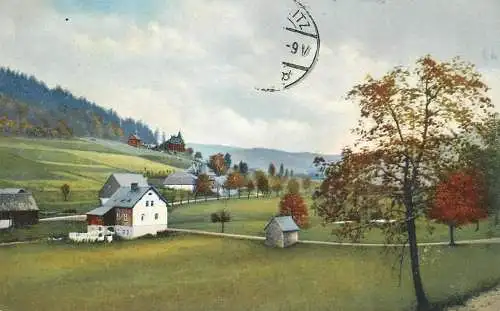 Germany Blick auf Schloss Rehefeld