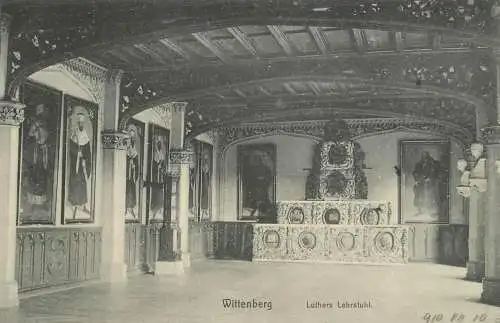 Germany Wittenberg Luthers Lehrstuhl
