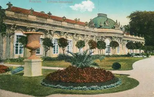 Germany Potsdam Schloss Sanssouci