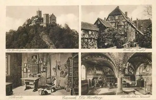 Germany Eisenach Die Wartburg several aspects