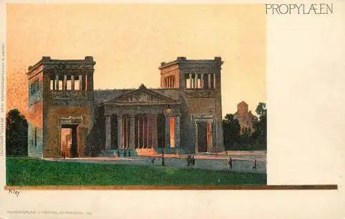 Germany Karlsruhe i B. Propylaen Kunstverlag J. Velten