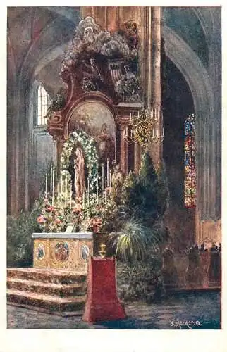 Austria Wien Stefanskirche Marienaltar