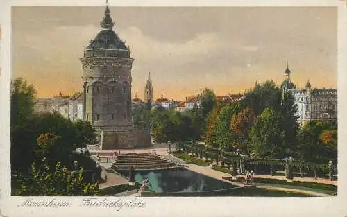 Germany Mannheim Friedrichsplatz