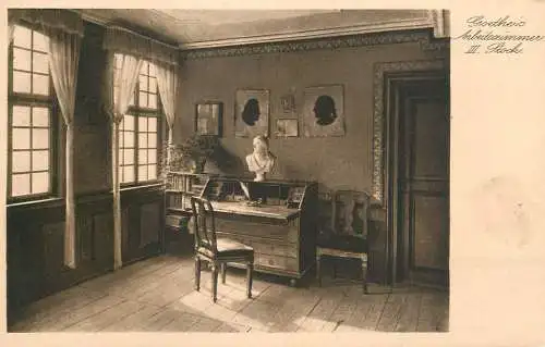 Germany Aus dem Frankfurter Gothehause Goethes Arbeitzimmer