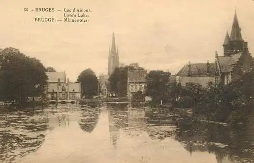Belgium Bruges Lac d'Amour