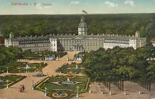 Germany Karlsruhe i. B. Schloss