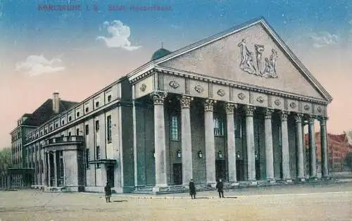 Germany Karlsruhe i. B. Stadt Konzerthaus