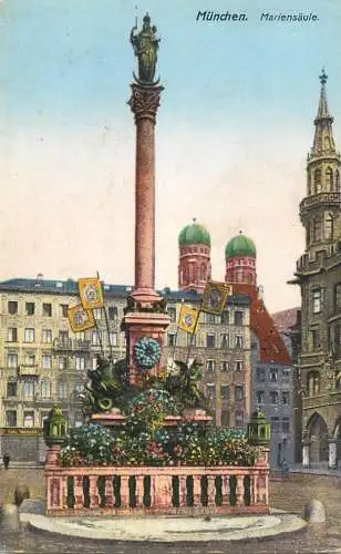Germany Munchen Mariensaule