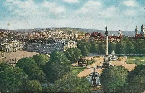 Germany Stuttgart Altes und Neues Schloss