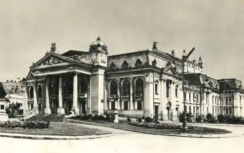 Postcard Romania Iasi Teatrul National V. Alecsandri
