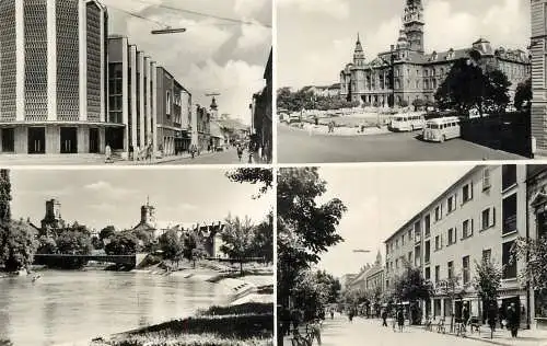 Postcard Hungary Gyor
